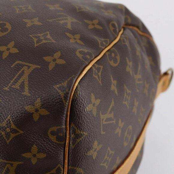 LOUIS VUITTON Monogram Keepall Bandouliere 55 Boston Bag M41414 LV Auth 141999 - Picture 4 of 16